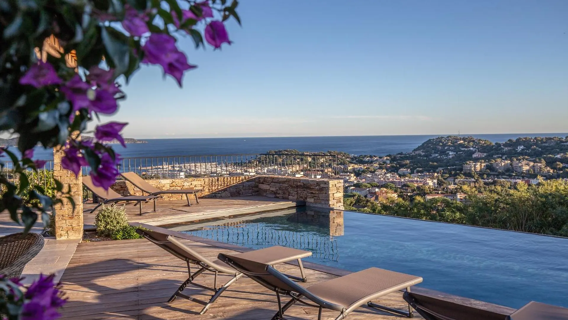 Villa Soleil D'Or, Golfe De St Tropez, Vue Mer Panoramique Cavalaire-sur-Mer Francja