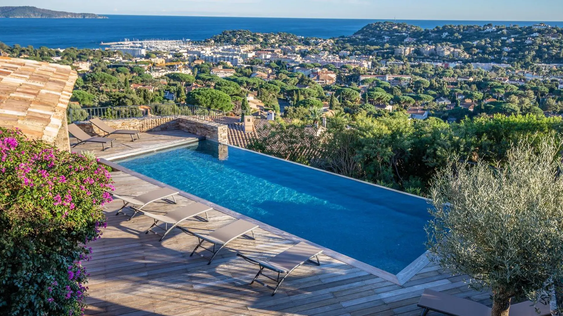 Villa Soleil D'Or, Golfe De St Tropez, Vue Mer Panoramique Cavalaire-sur-Mer Francja